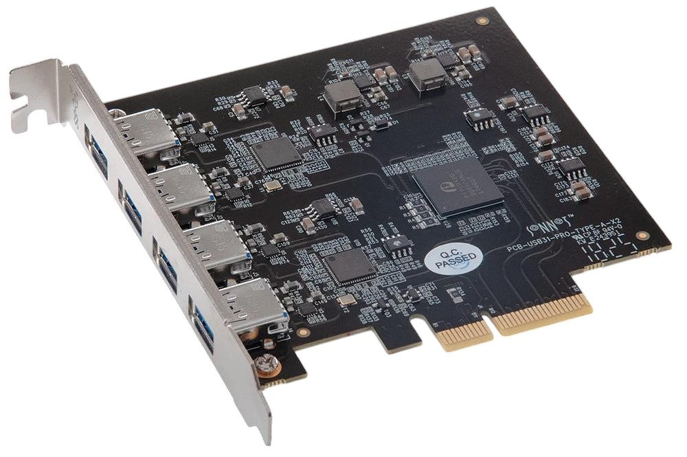 Sonnet Alegro Type - A USB 3.2 Gen2 10Gbps PCIe 4-Port adapter card Sonnet Alegro Type - A USB 3.2 Gen2 10Gbps PCIe 4-Port adapter card